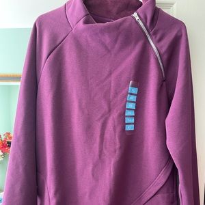 Fuzzy lined Pullover